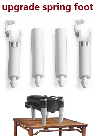 SG906 PRO RC drone quadcopter spare parts upgrade spring foot (White) - Click Image to Close