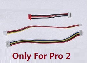 SG906 PRO 2 Xinlin X193 CSJ X7 Pro 2 RC drone quadcopter spare parts connect wire plug for the camera - Click Image to Close