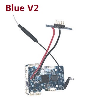ZLRC ZLL SG907 MAX RC drone quadcopter spare parts PCB board (Blue V2) - Click Image to Close