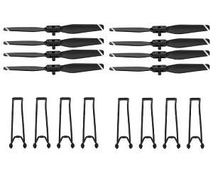 ZLRC ZLL SG907 Pro RC drone quadcopter spare parts 2*protection frame set + 2*main blades