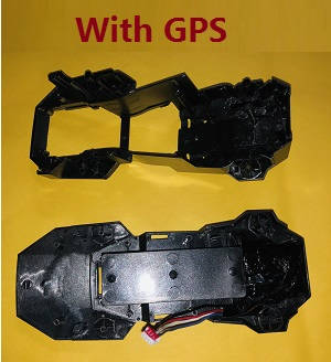 SG907 RC drone quadcopter spare parts upper and lower cover with GPS - Click Image to Close
