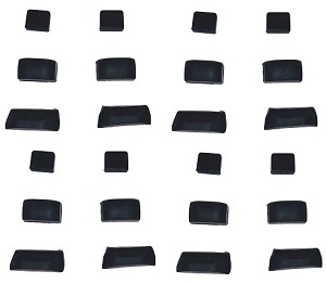 ZLRC ZLL SG908 KUN RC drone quadcopter spare parts rubber pads 4sets - Click Image to Close