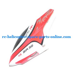 SH 8828 8828-1 8828L RC helicopter spare parts head cover (Red) - Click Image to Close