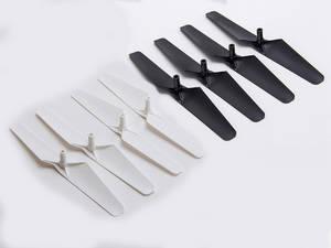 SJ RC X300 X300-1 X300-1C X300-1CW X300-2 X300-2C X300-2CW RC quadcopter drone spare parts main blades (Black+White)