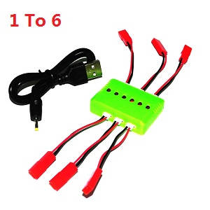 SJ RC X300 X300-1 X300-1C X300-1CW X300-2 X300-2C X300-2CW RC quadcopter drone spare parts 1 to 6 charger box set