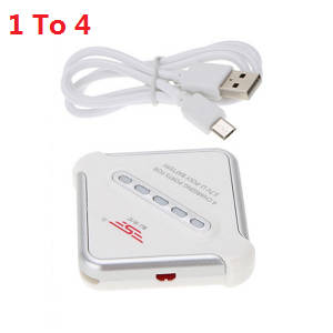 SJ RC X300 X300-1 X300-1C X300-1CW X300-2 X300-2C X300-2CW RC quadcopter drone spare parts 1 to 4 charger box set