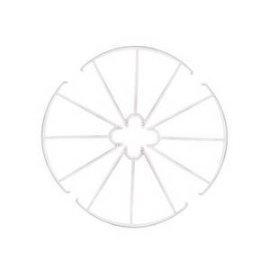 SJ RC X300 X300-1 X300-1C X300-1CW X300-2 X300-2C X300-2CW RC quadcopter drone spare parts outer protection frame set (White)