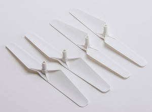 SJ RC X300 X300-1 X300-1C X300-1CW X300-2 X300-2C X300-2CW RC quadcopter drone spare parts main blades (White)