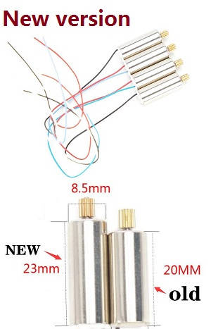 SMRC S20 And S20 GPS RC quadcopter drone spare parts main motors 4pcs (New version) - Click Image to Close