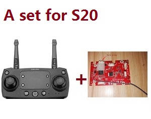 SMRC S20 And S20 GPS RC quadcopter drone spare parts transmitter + PCB board (A set for S20)