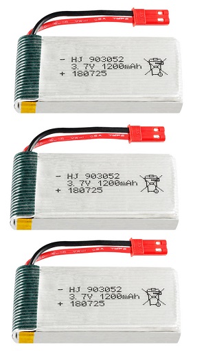 MJX T04 T604 T-64 RC helicopter spare parts 3.7V 1200mAh battery 3pcs