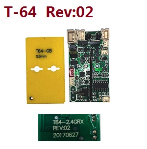 MJX T04 T604 T-64 RC helicopter spare parts PCB BOARD 2.4G