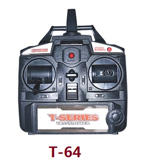 MJX T04 T604 T-64 RC helicopter spare parts transmitter 2.4G
