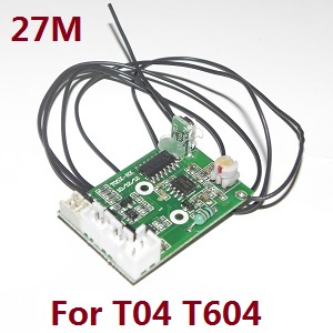 MJX T04 T604 T-64 RC helicopter spare parts PCB BOARD 27M - Click Image to Close