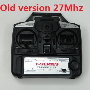 MJX T10 T11 T610 T611 RC helicopter spare parts transmitter Old version 27Mhz - Click Image to Close