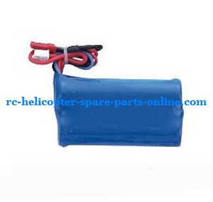 MJX T23 T623 RC helicopter spare parts batter 7.4V 1500Mah red JST plug - Click Image to Close