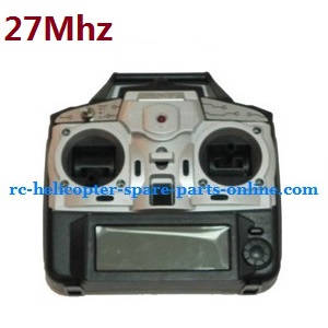 MJX T23 T623 RC helicopter spare parts transmitter frequency: 27Mhz