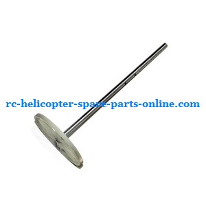 MJX T55 T655 RC helicopter spare parts upper main gear + hollow pipe (set) - Click Image to Close