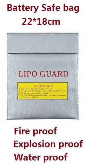 LYZRC L900 Pro Battery bag safe bag 22*18cm