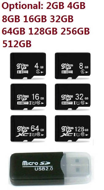 TF Micro SD card and card reader 2GB - 512GB you can choose - Click Image to Close