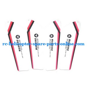 UDI U807 U807A helicopter spare parts main blades (Red)