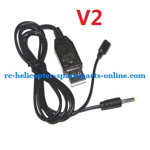 UDI U807 U807A helicopter spare parts USB charger wire (V2) - Click Image to Close