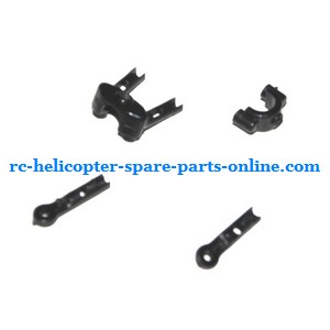 UDI U807 U807A helicopter spare parts fixed set of the decorative set and support bar (Black)