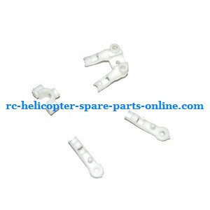 UDI U807 U807A helicopter spare parts fixed set of the decorative set and support bar (White) - Click Image to Close