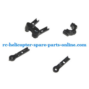 UDI U813 U813C helicopter spare parts fixed set of the tail decorative set and support bar (Black)