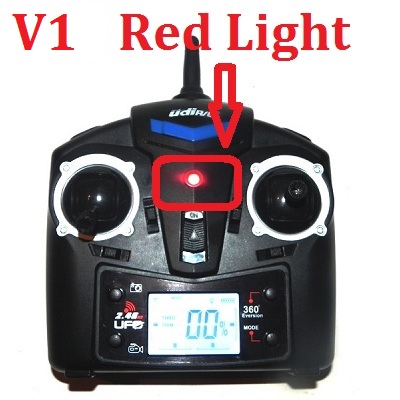 UDI U816 U816A UFO spare parts transmitter (V1 Red light)