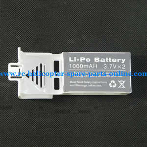 UDI RC U842 U842-1 U842 WIFI U818S U818SW quadcopter spare parts battery case (White) - Click Image to Close