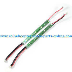 UDI RC U842 U842-1 U842 WIFI U818S U818SW quadcopter spare parts LED bar and connect plug wire (Red-White + Red-Black)