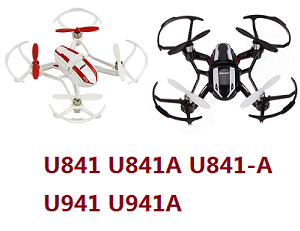 UDIRC UDI U841 U841A U841-1 U941 U941A RC Drone Quadcopter Spare Parts List