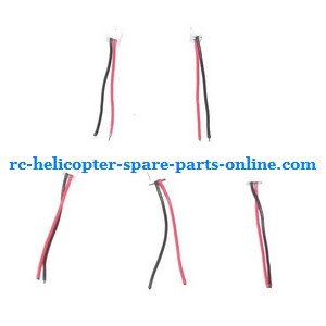WLtoys WL V202 SCORPION Quadcopter spare parts wire plugs 5pcs - Click Image to Close