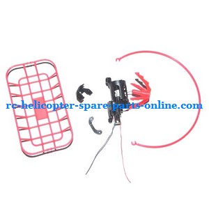WLtoys WL V388 helicopter spare parts basket functional components