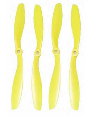 Wltoys WL V393 quadcopter spare parts main blades propellers (Yellow)