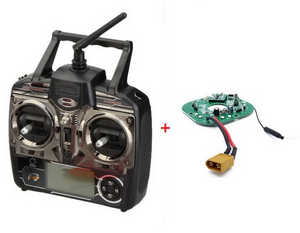 Wltoys WL V393 quadcopter spare parts transmitter + PCB board