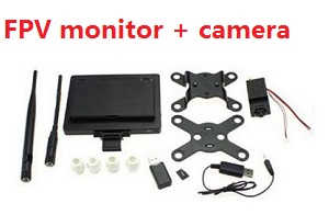 Wltoys WL V393 quadcopter spare parts FPV monitor + camera