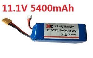 Wltoys WL V393 quadcopter spare parts battery (11.1V 5400mAh)