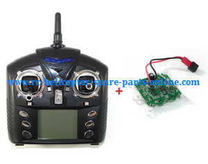 Wltoys WL V636 quadcopter spare parts transmitter + PCB board - Click Image to Close