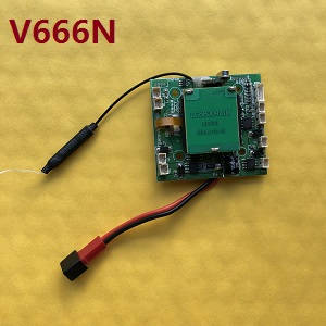 Wltoys WL V656 V666 quadcopter spare parts receive PCB board (V666)