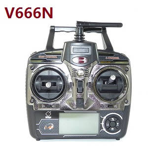 Wltoys WL V666N quadcopter spare parts remote controller transmitter (V666N) - Click Image to Close