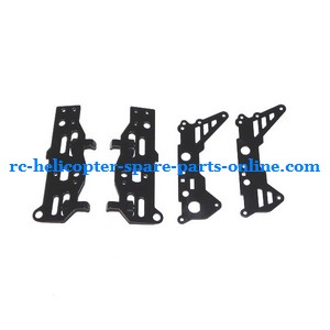 WLtoys WL V757 helicopter spare parts metal frame set (black)