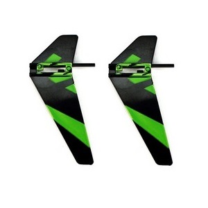 Wltoys WL V911 V911-1 V911-2 RC helicopter spare parts tail decorative set (Green) 2pcs Wltoys WL V911 V911-1 V911-2 RC helicopter spare parts tail decorative set (Green) 2pcs