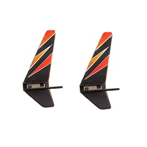 Wltoys WL V911 V911-1 V911-2 RC helicopter spare parts tail decorative set (Orange) 2pcs Wltoys WL V911 V911-1 V911-2 RC helicopter spare parts tail decorative set (Orange) 2pcs