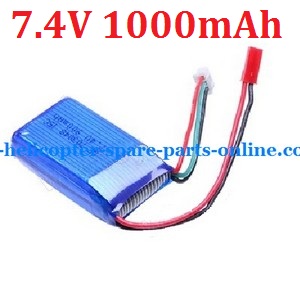 WLTOYS WL v912 helicopter spare parts battery 7.4v 1000MAH - Click Image to Close