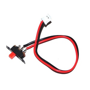 WLTOYS WL V913 helicopter spare parts on/off switch wire - Click Image to Close