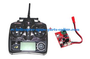 WLTOYS WL V913 helicopter spare parts transmitter + PCB BOARD