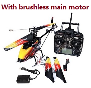 WLTOYS WL V913 RC helicopter with brushless main motor RTF - Click Image to Close