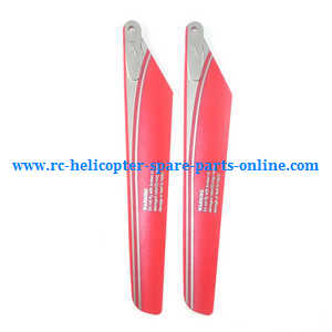 Wltoys JJRC WL V915 RC helicopter spare parts main blades propellers (Red) - Click Image to Close